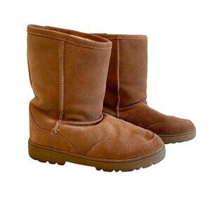 Melrose Ave Mid Calf Boots Tan Womens Size 7